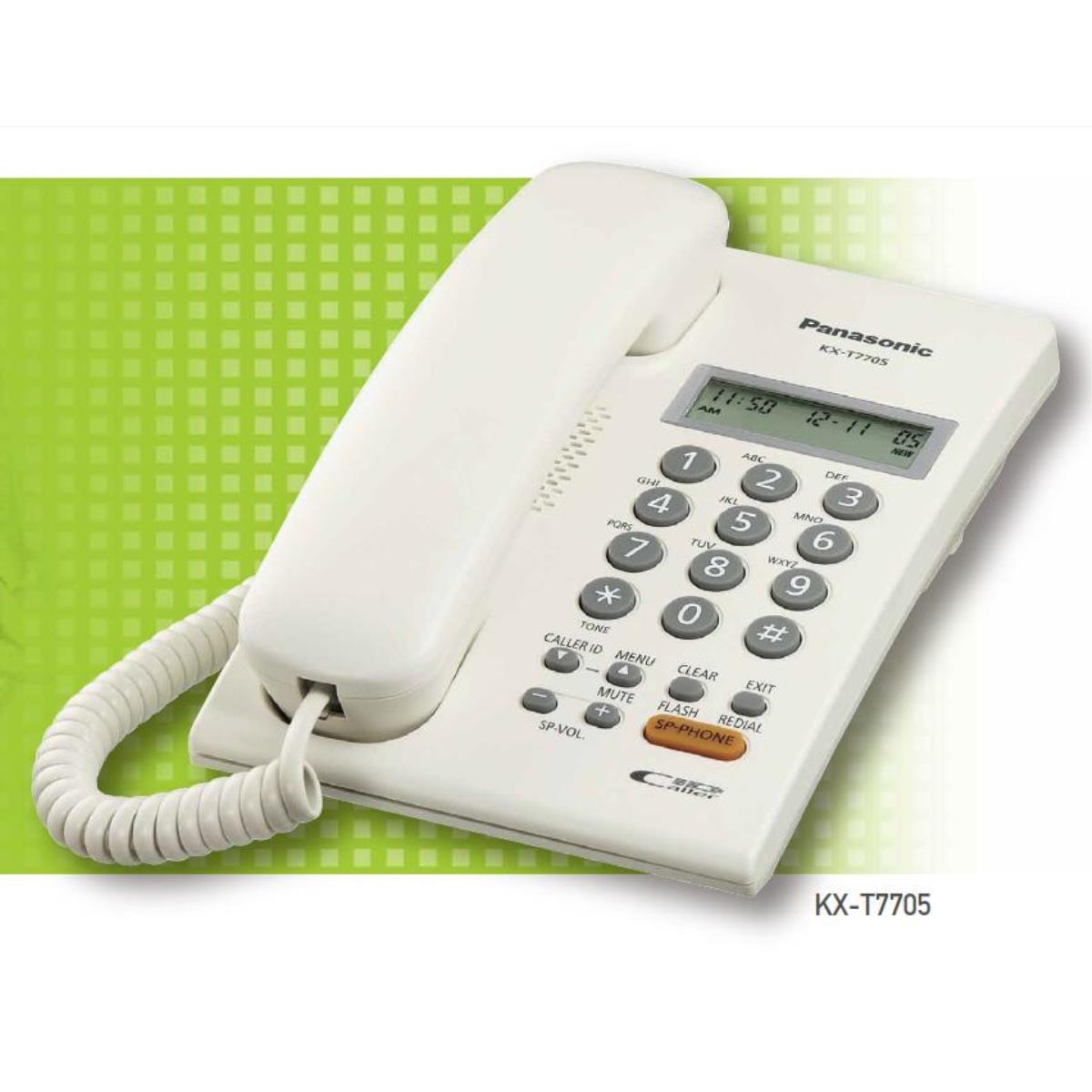 PANASONIC TELEFON KX-T7705X-W | Office&More